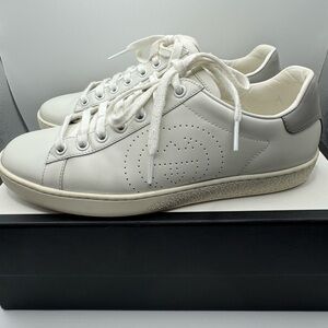 Authentic Gucci Ace Leather Sneakers 38